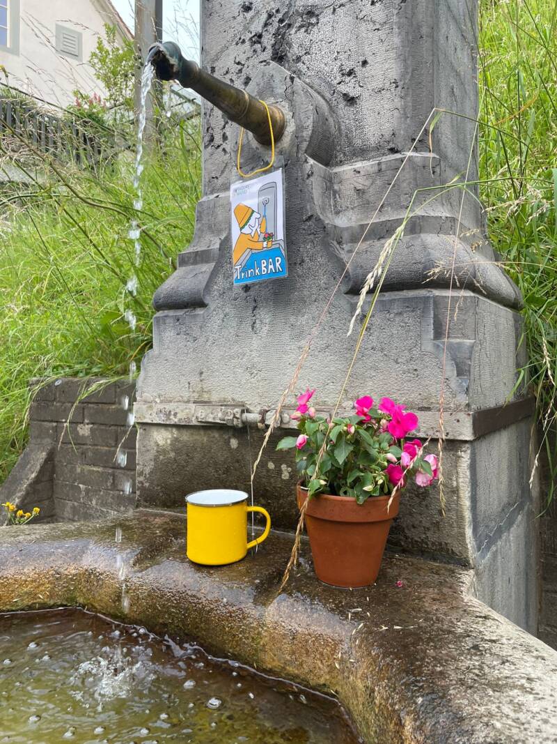 Brunnenaktion “TrinkBar”